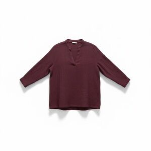 Columbia women’s Burgundy Rayon Blend Top size Large